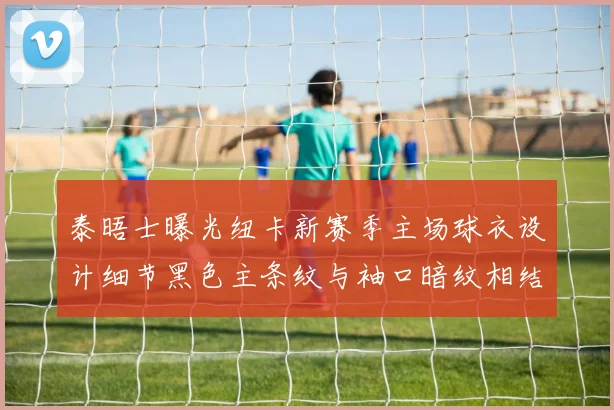 泰晤士曝光纽卡新赛季主场球衣设计细节黑色主条纹与袖口暗纹相结合