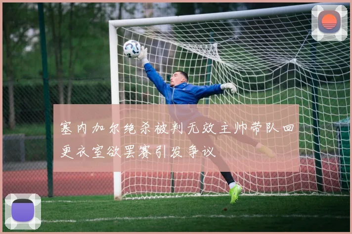 塞内加尔绝杀被判无效主帅带队回更衣室欲罢赛引发争议
